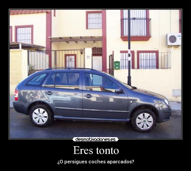 Eres tonto -