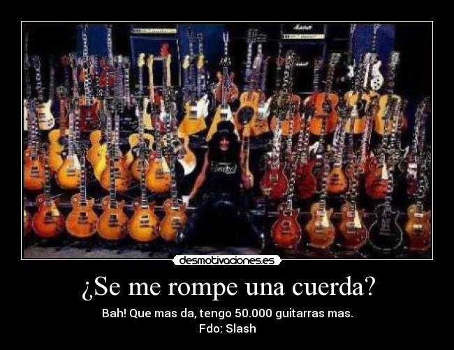 ¿Se me rompe una cuerda? - 