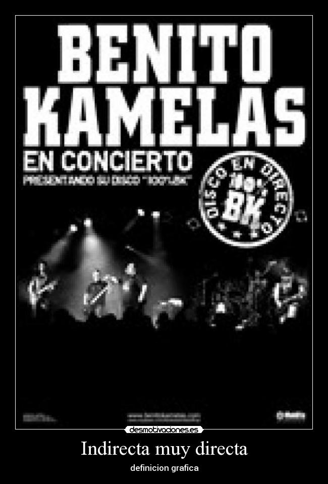 Indirecta muy directa - 