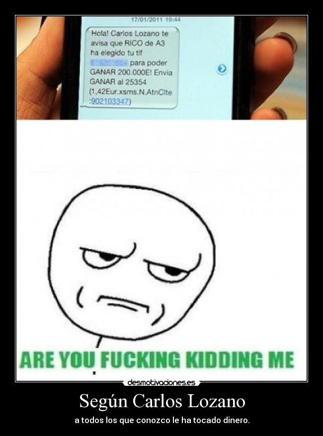 Según Carlos Lozano -