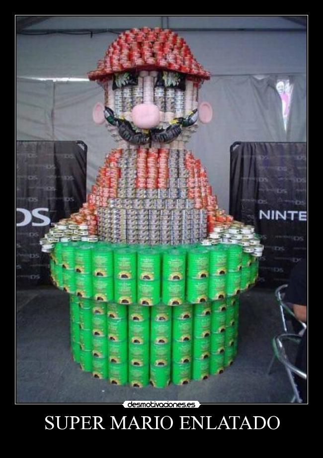 SUPER MARIO ENLATADO -