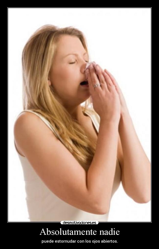 Absolutamente nadie -