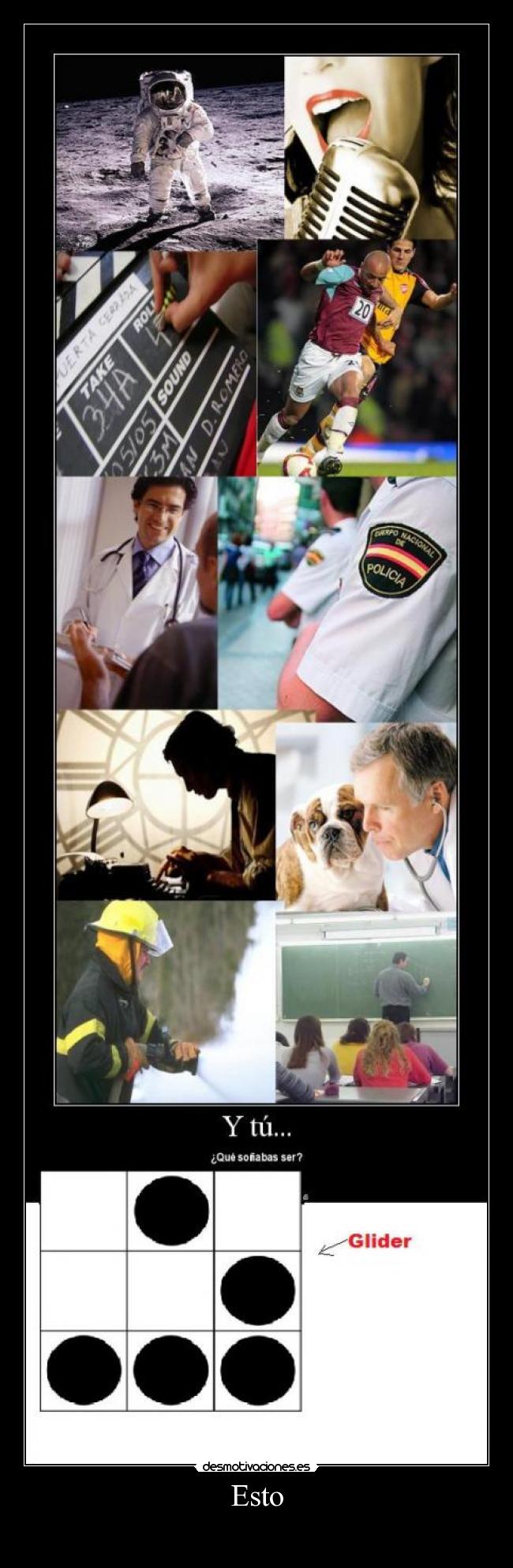 carteles glider desmotivaciones