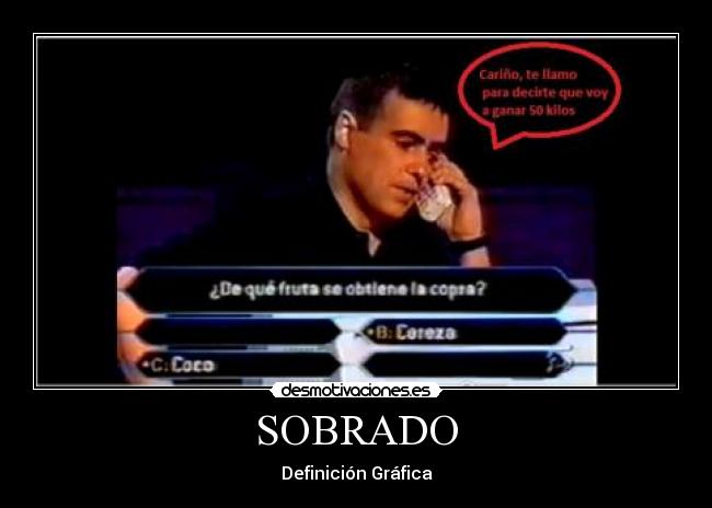 SOBRADO - Definición Gráfica