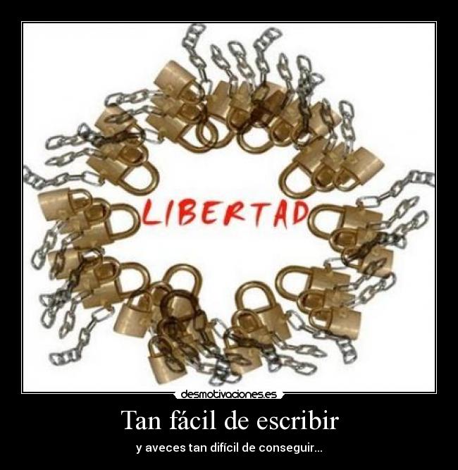 Tan fácil de escribir - 