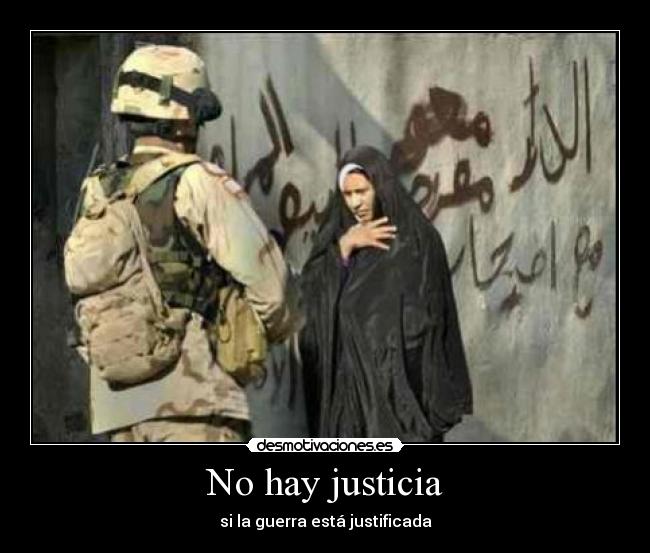 No hay justicia -