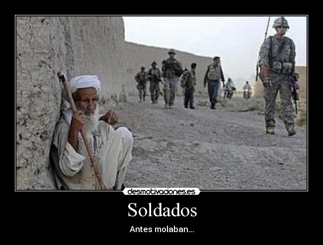 carteles soldados desmotivaciones