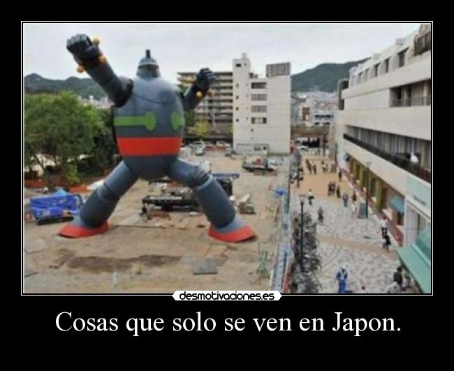 Cosas que solo se ven en Japon. -