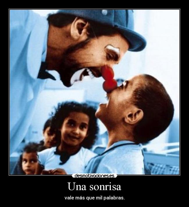 Una sonrisa -