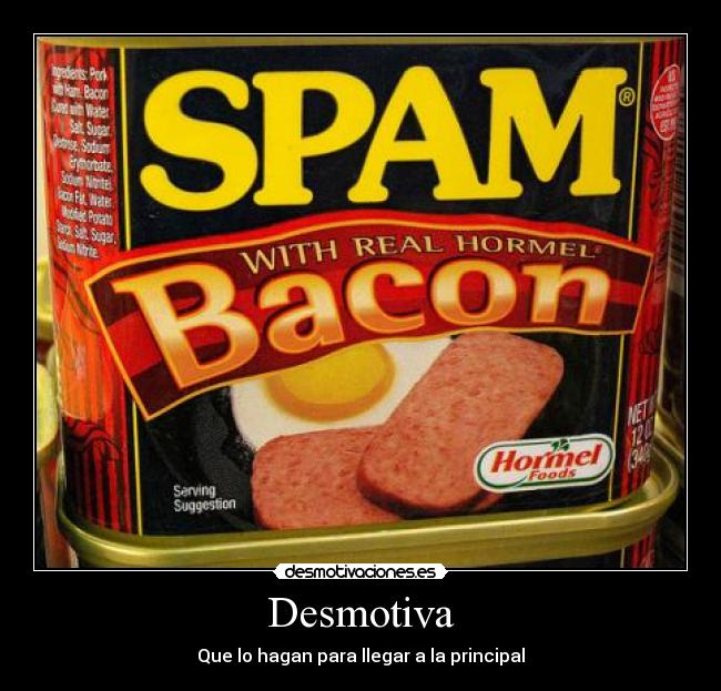 Desmotiva - Que lo hagan para llegar a la principal