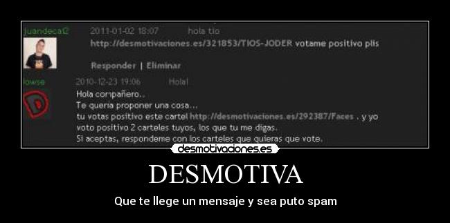 DESMOTIVA -