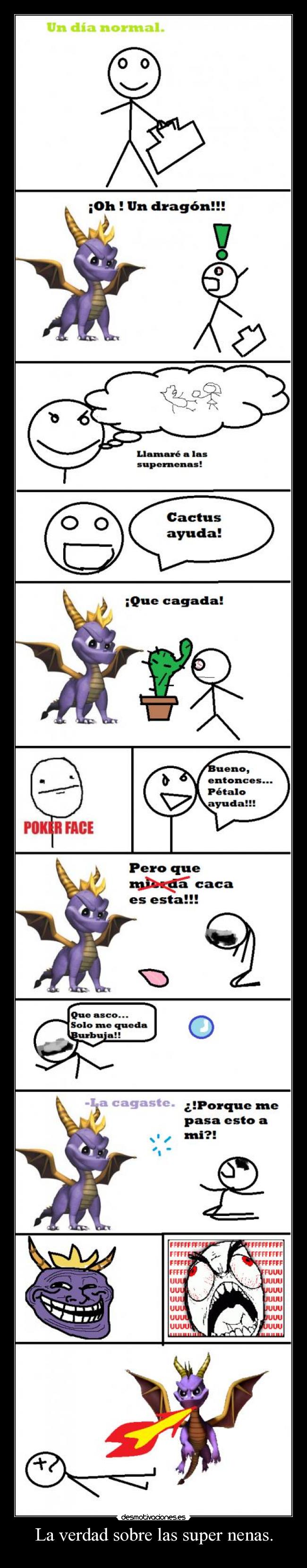 La verdad sobre las super nenas. -