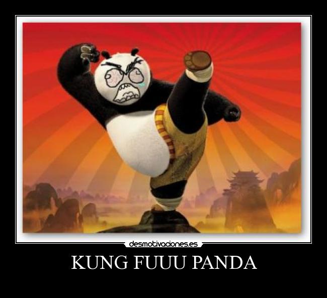 KUNG FUUU PANDA -