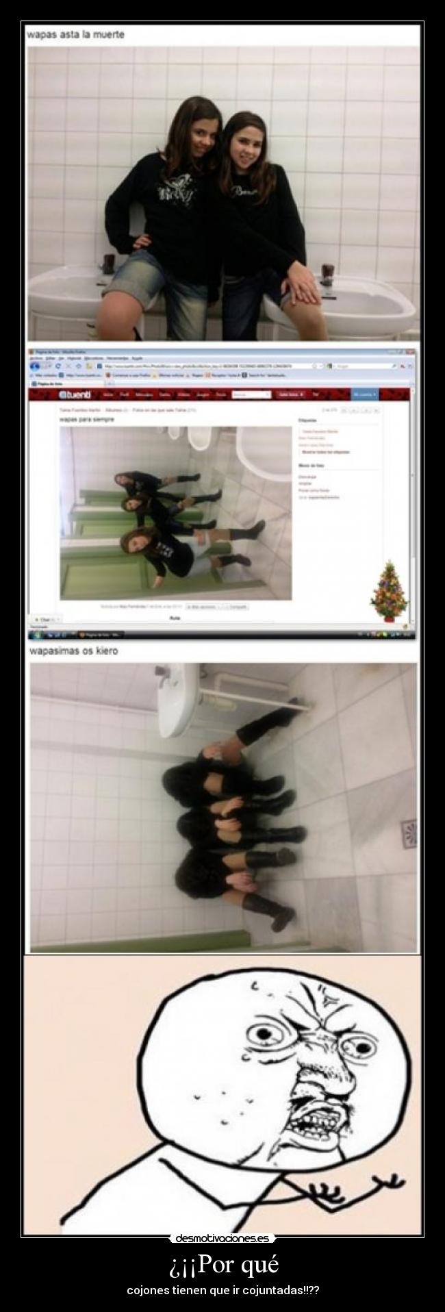 ¿¡¡Por qué - cojones tienen que ir cojuntadas!!??