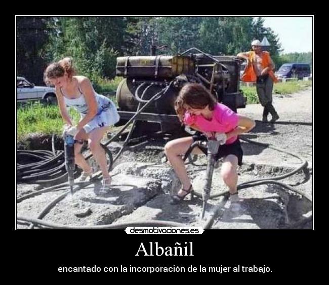 carteles albanil desmotivaciones