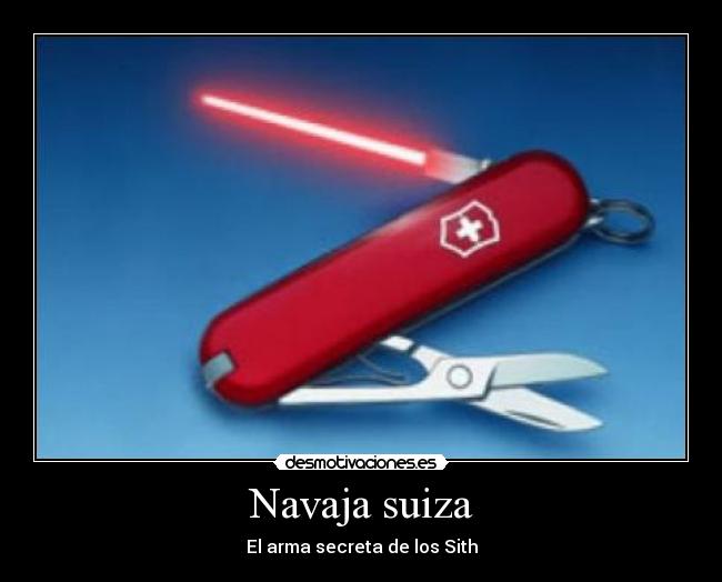 Navaja suiza - El arma secreta de los Sith