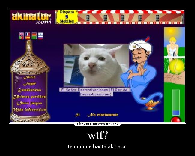 wtf? - te conoce hasta akinator