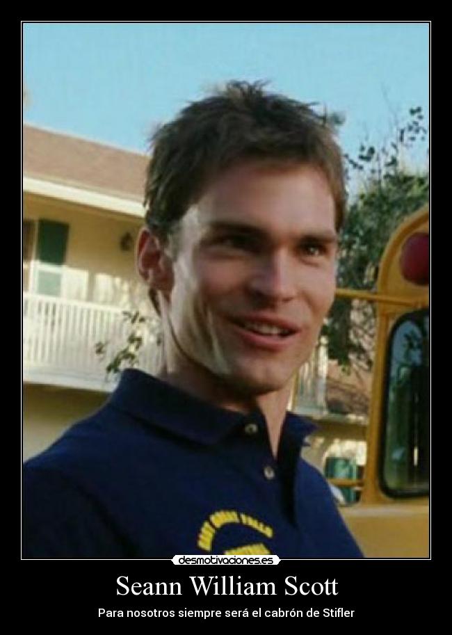 Seann William Scott - Para nosotros siempre será el cabrón de Stifler