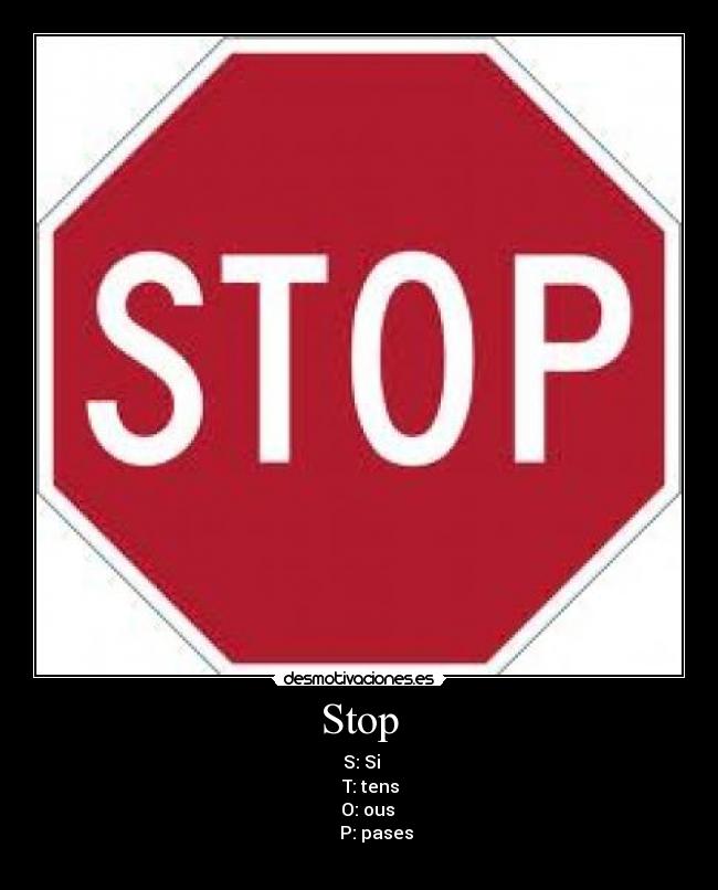 Stop - 