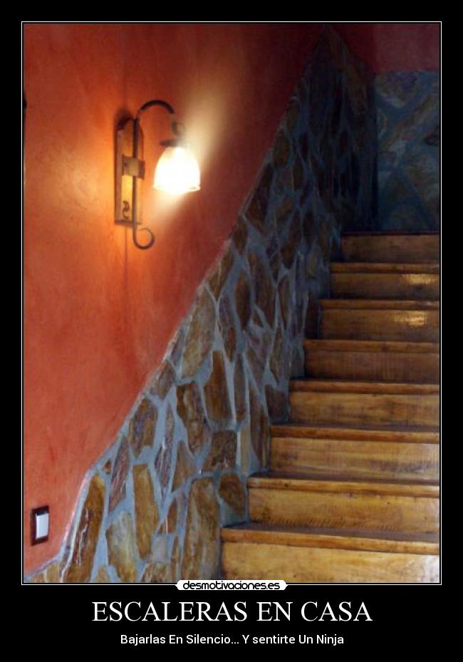 ESCALERAS EN CASA -