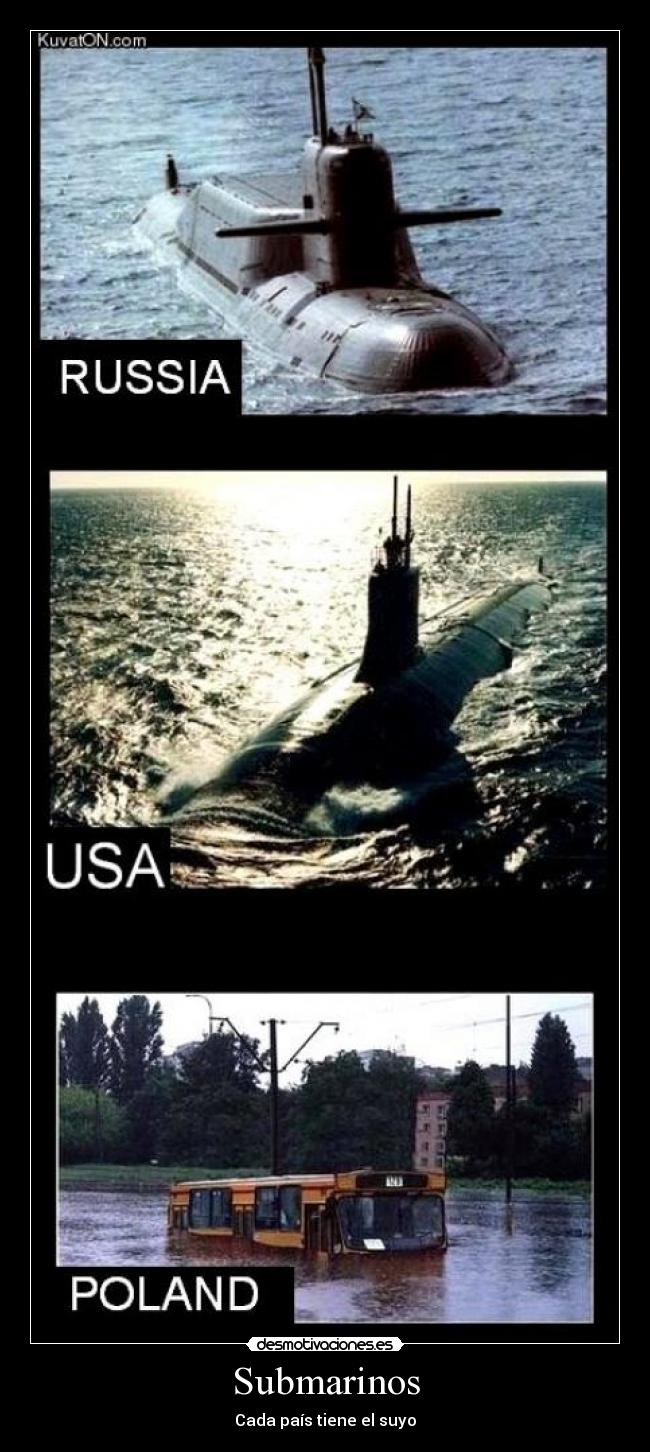 carteles submarino desmotivaciones