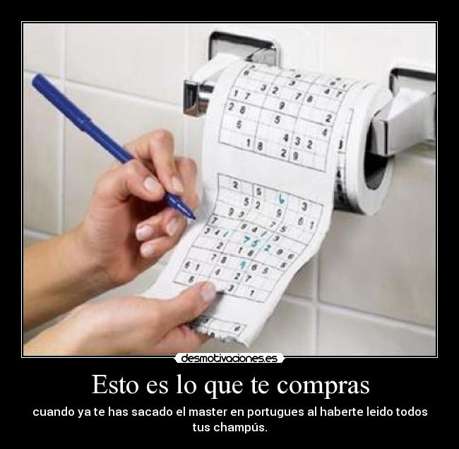 Esto es lo que te compras -