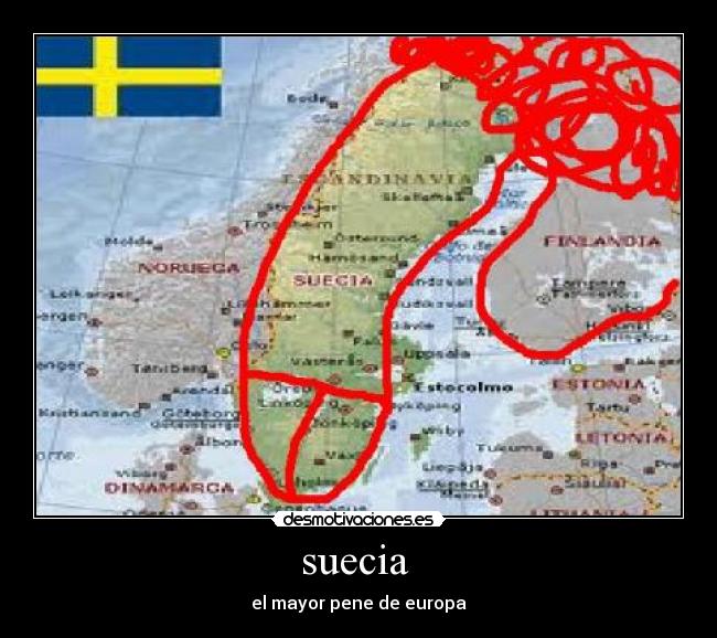 suecia - el mayor pene de europa