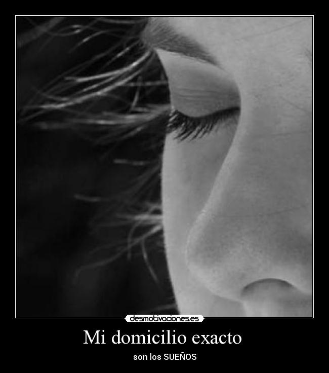 Mi domicilio exacto  - 