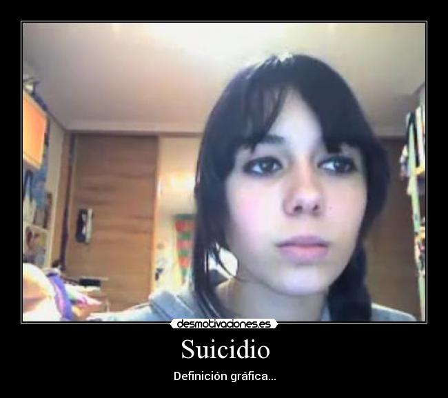 Suicidio - Definición gráfica...
