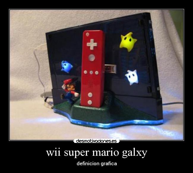 wii super mario galxy -