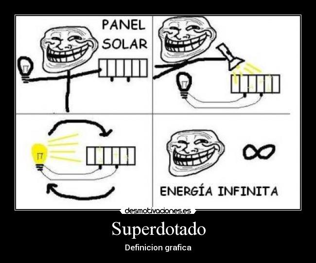 Superdotado - Definicion grafica