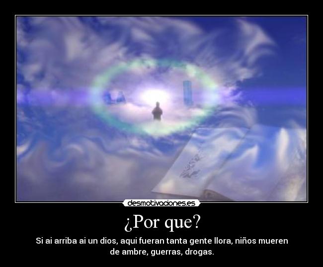 ¿Por que? -