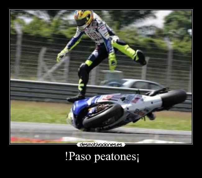 !Paso peatones¡ -