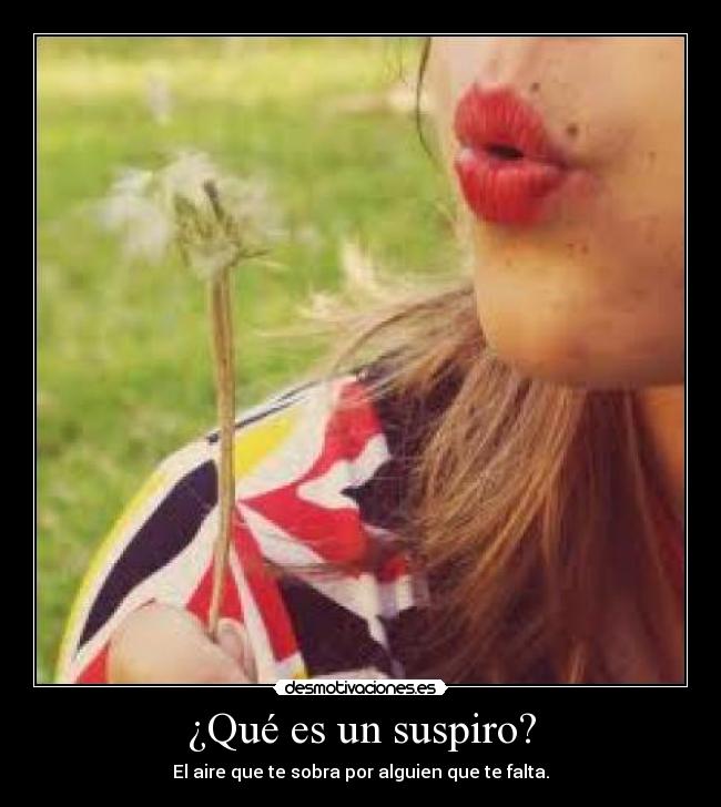 ¿Qué es un suspiro? -