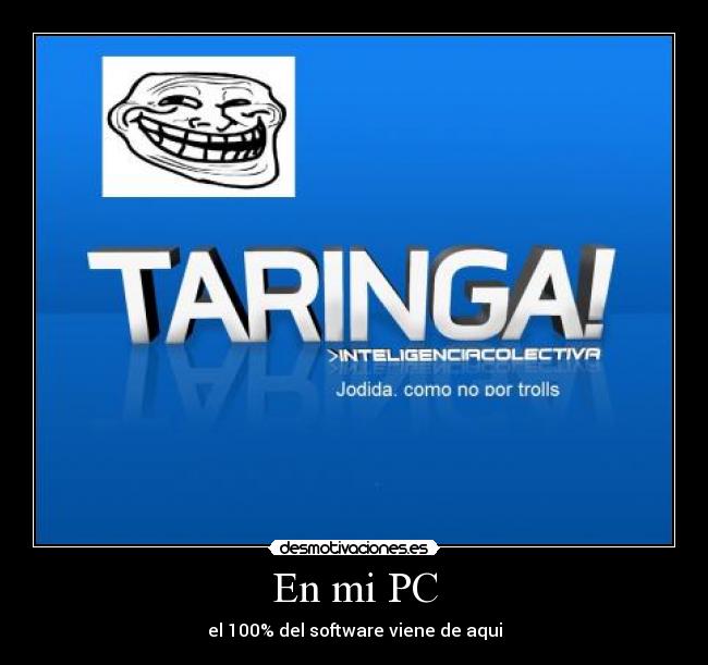 En mi PC - el 100% del software viene de aqui