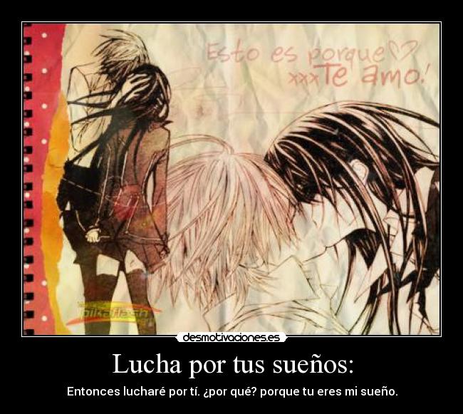 Lucha por tus sueños: -