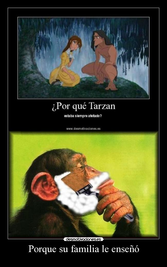 Porque su familia le enseñó - 