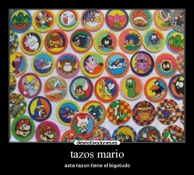 tazos mario -
