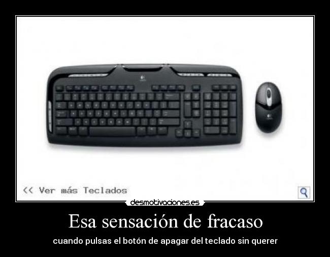 Esa sensación de fracaso - 