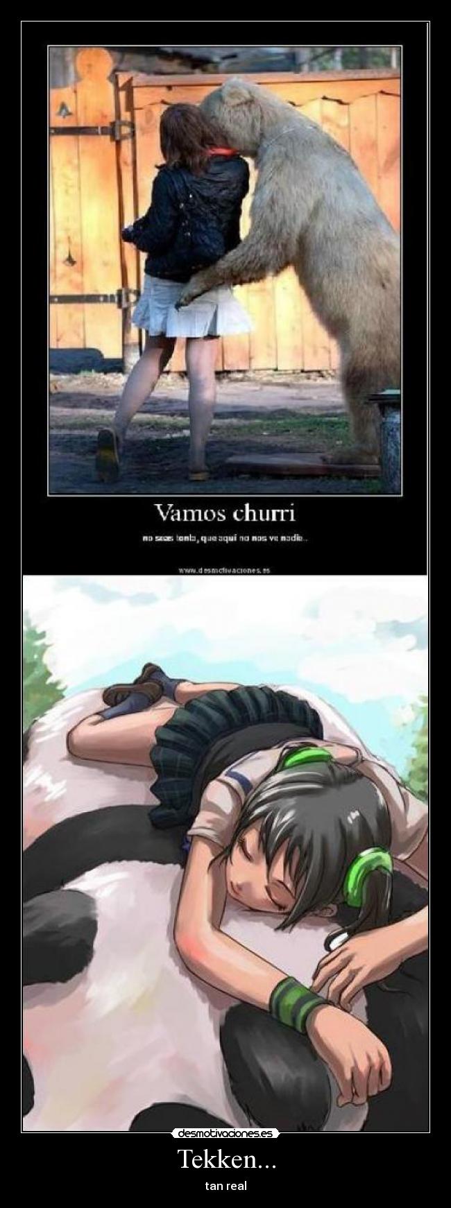 Tekken... - tan real