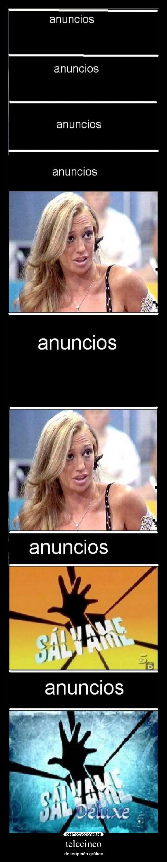 telecinco - descripción gráfica