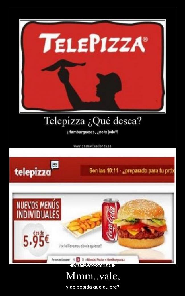 carteles telepizza zasca desmotivaciones