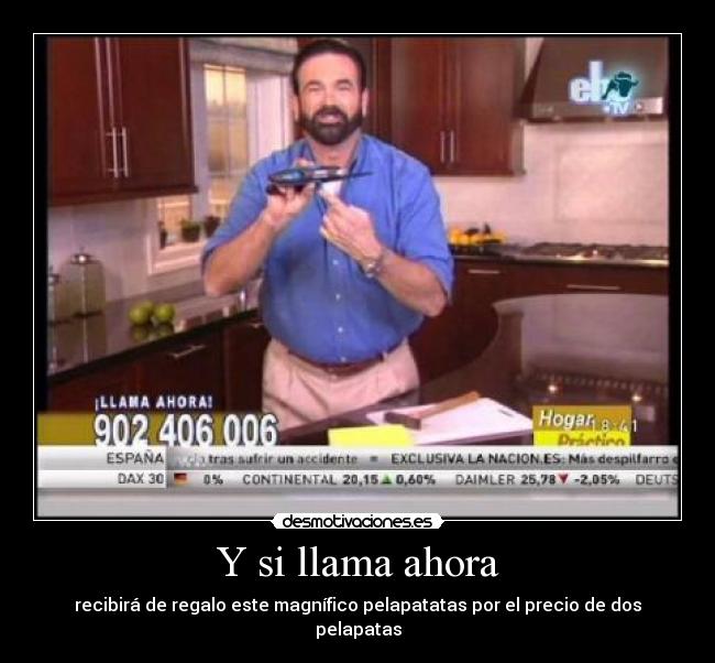 Y si llama ahora - 
