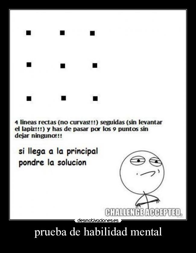 prueba de habilidad mental - 