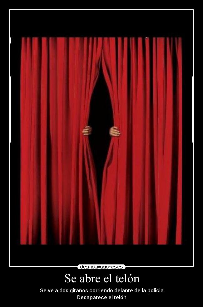 carteles gitano telon desmotivaciones