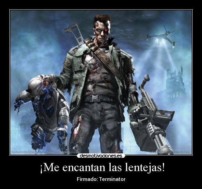 carteles las lentejas dan hierro desmotivaciones