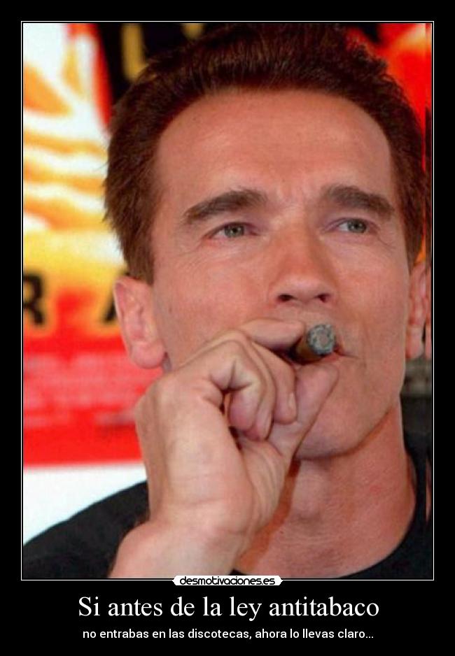Si antes de la ley antitabaco - no entrabas en las discotecas, ahora lo llevas claro...