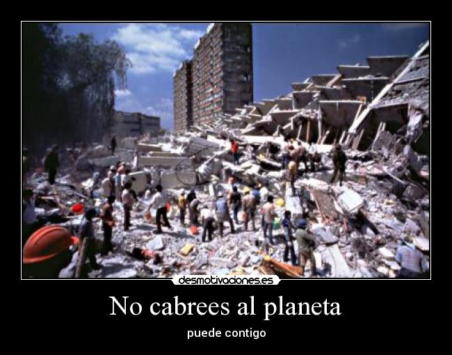 No cabrees al planeta - 