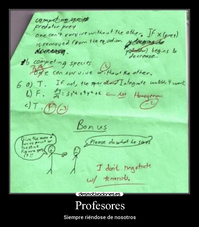Profesores -