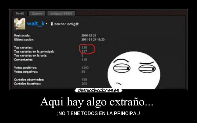 Aqui hay algo extraño...  - 